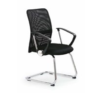 Кресло компьютерное Halmar VIRE SKID (черный)